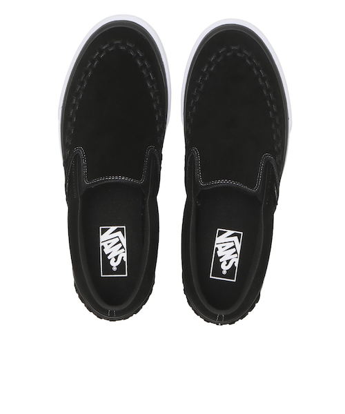 V98CF I.LACE SLIP ON BLACK/WHITE 689449-0001｜エービーシー