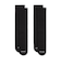 FZ3073　U 2P EMBRDY SOCKS　011BLK/WHT　695572-0001