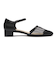 JE-3201　MESH SANDALS3　BLACK　694468-0001