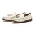 W32737　W LANA LUX TASSEL LOAFERS　IVORY BOX LTR　696277-0001