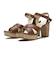 JE80247　CROSS SANDAL 8　CAMEL　692588-0001