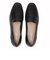 W32637　W TARESE SOFT LOAFERS　BLACK LTR　696281-0001