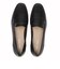 W32637　W TARESE SOFT LOAFERS　BLACK LTR　696281-0001