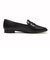 W32637　W TARESE SOFT LOAFERS　BLACK LTR　696281-0001