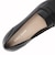 W32637　W TARESE SOFT LOAFERS　BLACK LTR　696281-0001