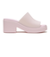210981-6ZW　BROOKLYN FROSTED SLIDE HEEL W　PINK MILK　690775-0001