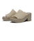 210981-214　BROOKLYN FROSTED SLIDE HEEL W　TAUPE　690774-0001