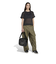JN6132　W SHEER 3ST TEE　BLACK　689992-0001