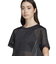 JN6132　W SHEER 3ST TEE　BLACK　689992-0001