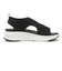 W2059　KNIT SANDAL　BLACK　688110-0001