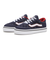 V3854K M.CHK　17-22(H) SCLIPT　NAVY/RED　689105-0002