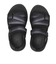 K7169　17-22 DOUBLEFOM SANDAL　BLACK　691518-0001