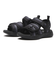 K7169　17-22 DOUBLEFOM SANDAL　BLACK　691518-0001