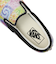V98CF T.D.P.W　SLIP ON　MULTI/WHITE　689462-0001