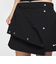 HM6980　W ESS WVN SKORT　010BLK/WHT　695641-0001