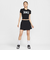 HM6980　W ESS WVN SKORT　010BLK/WHT　695641-0001