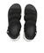 S0056　3BELT SANDAL　BLACK/WHITE　688400-0002