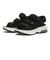 S0056　3BELT SANDAL　BLACK/WHITE　688400-0002