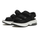 S0056　3BELT SANDAL　BLACK/WHITE　688400-0002
