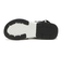 S0056　3BELT SANDAL　BLACK/WHITE　688400-0002