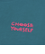 125-011005　CHOOSE YOURSELF COTTON TEE　BLUE　696822-0001