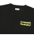 125-011005　CHOOSE YOURSELF COTTON TEE　BLACK　696822-0003