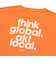 125-010005　AKT LOCAL SPORTS TEE　ORANGE　696821-0001
