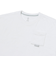6001449　M PILE SHORT SLEEVE T-SHIRT　100WHT　692231-0001