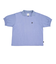 125R3061300　W Collared Cropped Tee　BLUE　695081-0003