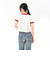 125R3013400　W Logo Ringer TEE　RED　695076-0001