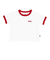 125R3013400　W Logo Ringer TEE　RED　695076-0001