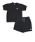 125R3043300　W Set Sweat Tee　BLACK　695075-0002