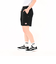 125R3153100　W Set Sweat Short PANTS　BLACK　695074-0002