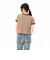 125R3013400　W Logo Ringer TEE　BEIGE　695076-0003