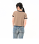 125R3013400　W Logo Ringer TEE　BEIGE　695076-0003