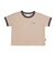 125R3013400　W Logo Ringer TEE　BEIGE　695076-0003