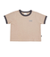 125R3013400　W Logo Ringer TEE　BEIGE　695076-0003