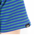 125R3010800　W Multi border Tee　BLUE　695073-0002