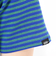 125R3010800　W Multi border Tee　BLUE　695073-0002