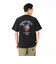 125R1014000　M Breakfast Waffles PKT TEE　BLACK　694981-0002