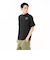 125R1014000　M Breakfast Waffles PKT TEE　BLACK　694981-0002