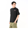 125R1014000　M Breakfast Waffles PKT TEE　BLACK　694981-0002