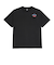 125R1014000　M Breakfast Waffles PKT TEE　BLACK　694981-0002