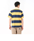 125R1110900　M S/S Rugby Shirt　YLW x NVY　695063-0002