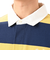 125R1110900　M S/S Rugby Shirt　YLW x NVY　695063-0002