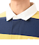125R1110900　M S/S Rugby Shirt　YLW x NVY　695063-0002