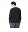 125R1110800　M L/S Rugby Shirt　BLACK　695062-0001