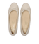 JE-3001　HEEL PUFF BALLET3　IVORY　696804-0002