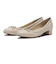JE-3001　HEEL PUFF BALLET3　IVORY　696804-0002