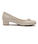 JE-3001　HEEL PUFF BALLET3　IVORY　696804-0002